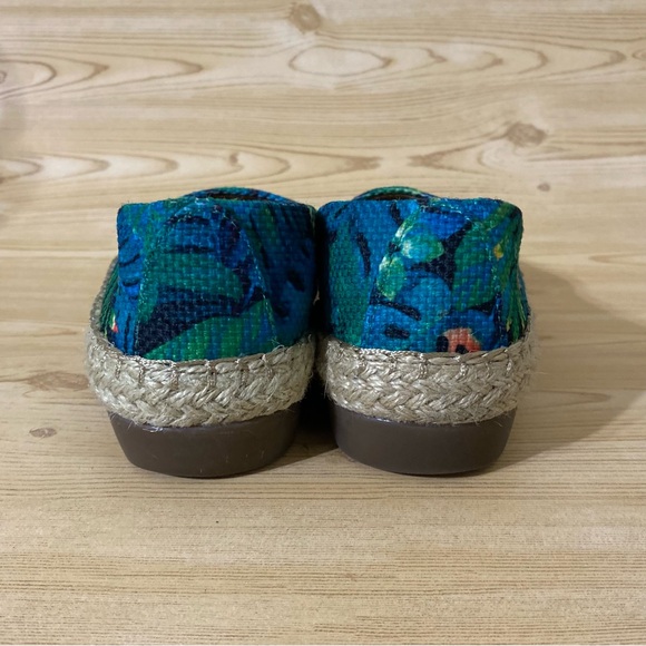 Aerosoles Espadrilles Alpargatas Size 8.5 Floral Print Women’s Slip On Shoes - Picture 12 of 13